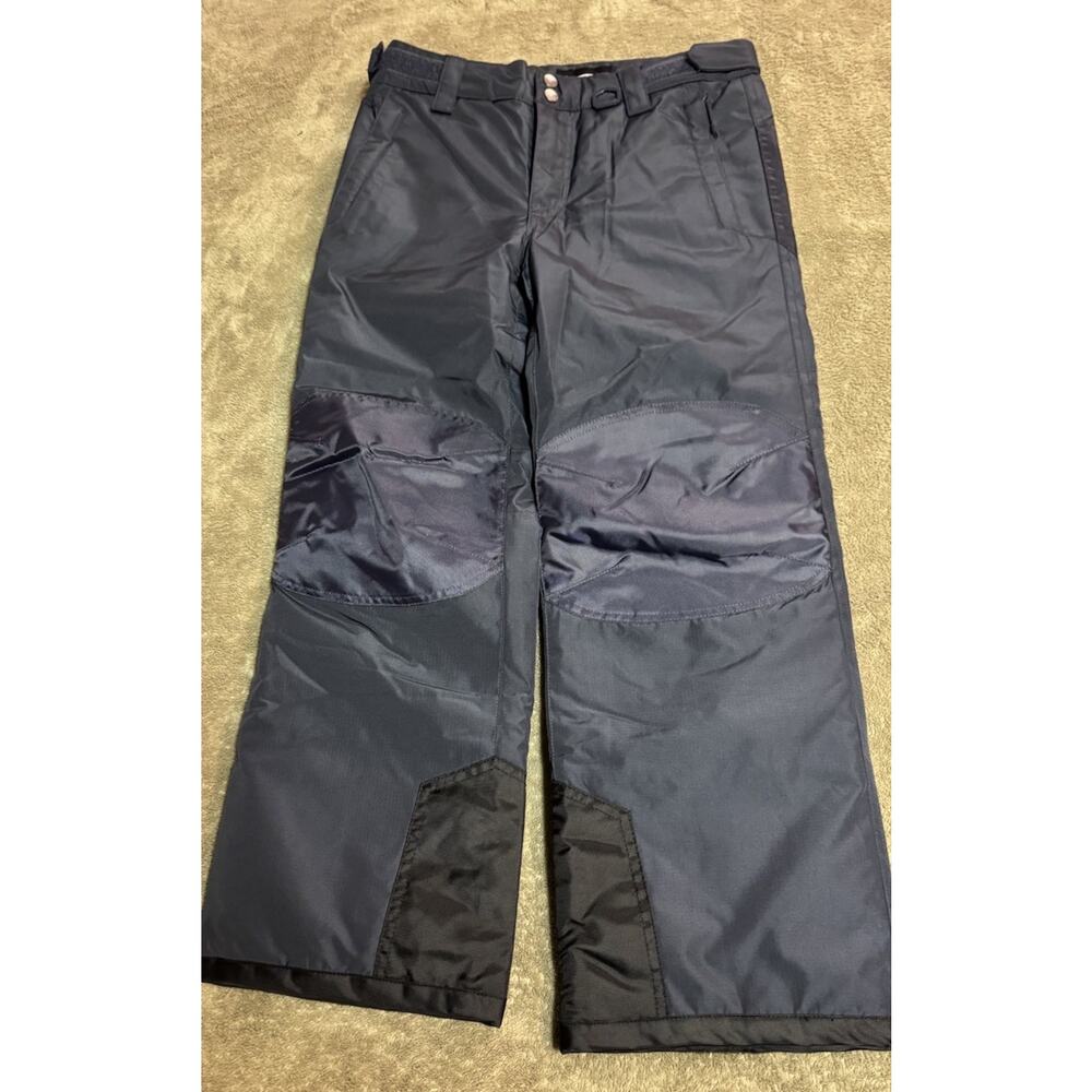 TSLA Youth Insulated Snowboarding Ski Snow Pants Black Size Medium (10/12)